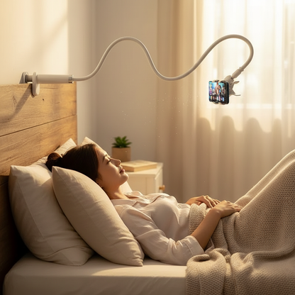 360 Clip Mobile Phone Holder Stand Portable Flexible Lazy Bed Desktop Bracket Desk Mount Stand Base For iPhone Samsung Xiaomi