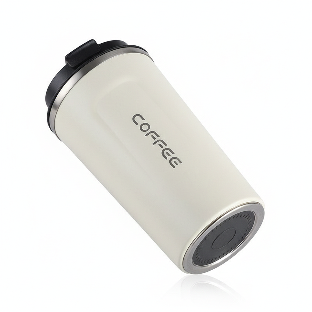 380/510ml Thermos Coffee Mug Stainless Steel Coffee Cup Temperature Display Vacuum Flask Thermal Tumbler Insulated Water Bottle