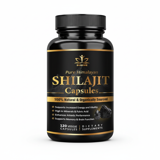 Himalaya Shilajit Capsule Original High in Trace Minerals& Fulvic Acid for Energy,Muscle Strength&Immunity, Endurance for Adult
